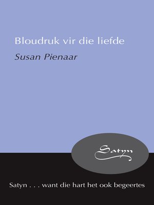 cover image of Bloudruk vir die liefde
